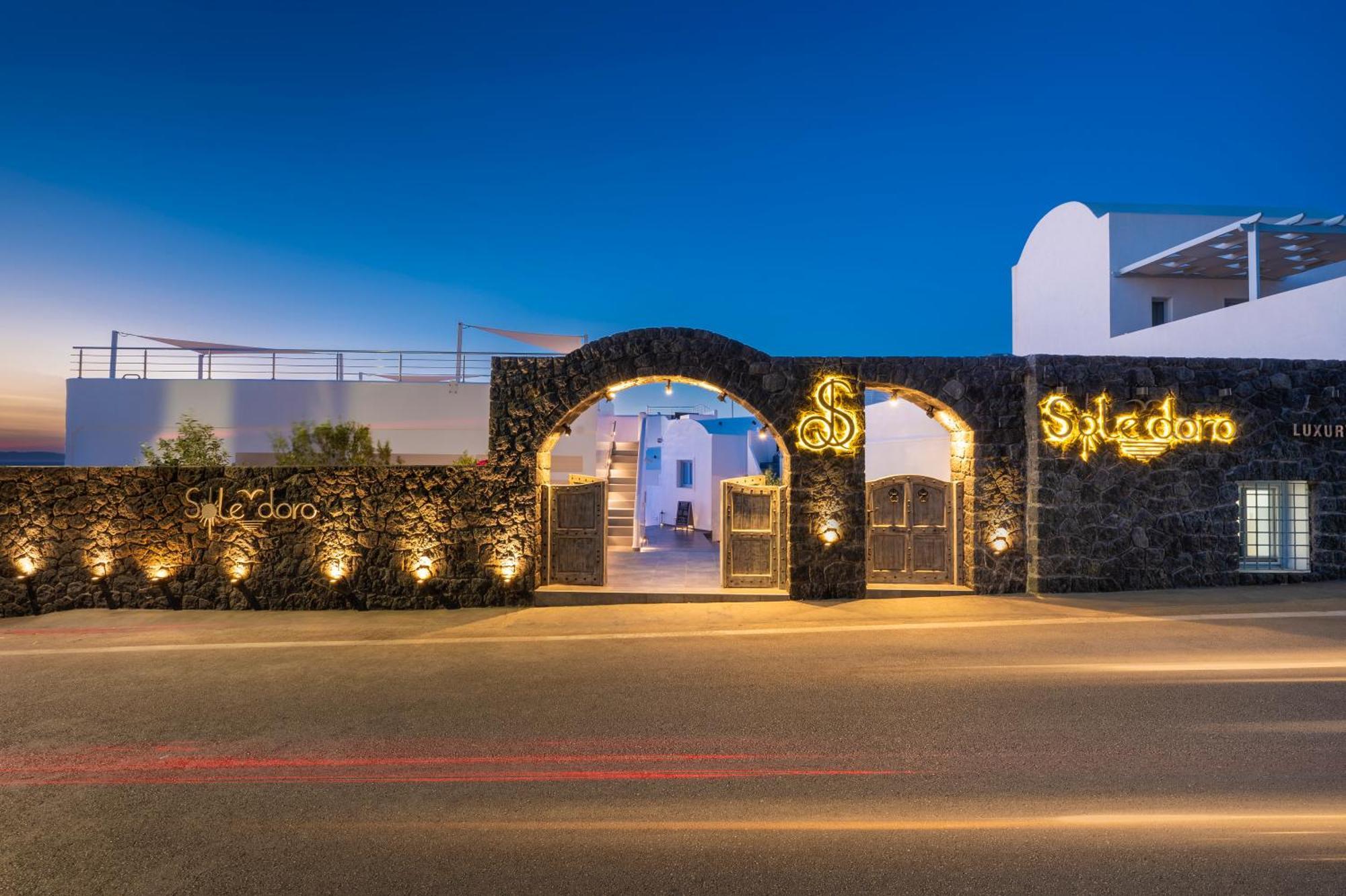 Sole D'Oro Luxury Suites Oía Exteriér fotografie